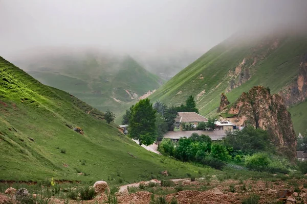 Dağ manzarası Kusar bölgesinden
