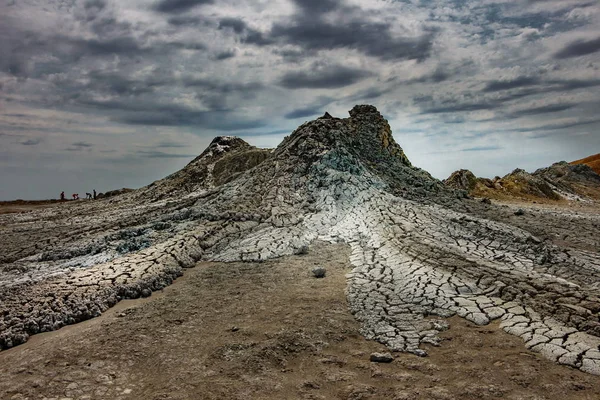 Aktiver Schlammvulkan in Gobustan — Stockfoto