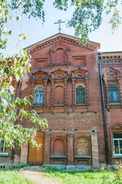 Tüm kim Moskova Novoslobodsky parkta iğne işi için bina eski manastırda üzüntü All merhametli kurtarıcı eski Katedrali