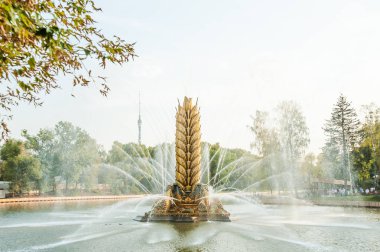 Legendary Soviet fountain 
