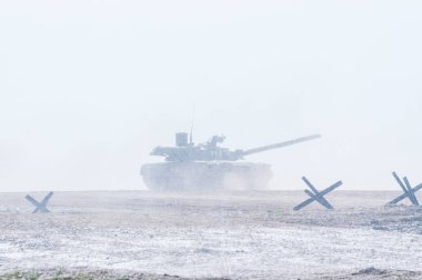 Alabino askeri eğitim alanı, Moskova Oblast, Rusya Federasyonu - 26 Ağustos 2018: Uluslararası Forumu ordu-2018. 