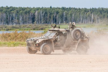 Alabino askeri eğitim alanı, Moskova Oblast, Rusya Federasyonu - 26 Ağustos 2018: Uluslararası Forumu ordu-2018. 