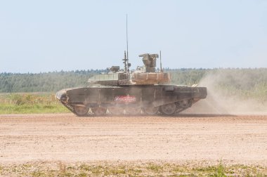 Alabino askeri eğitim alanı, Moskova Oblast, Rusya Federasyonu - 26 Ağustos 2018: Uluslararası Forumu ordu-2018. 