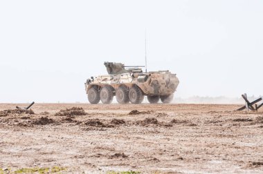 Alabino askeri eğitim alanı, Moskova Oblast, Rusya Federasyonu - 26 Ağustos 2018: Uluslararası Forumu ordu-2018. 