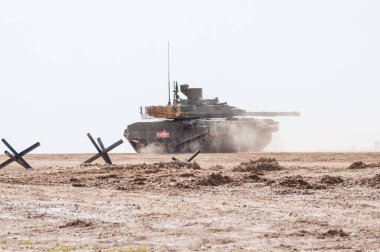 Alabino askeri eğitim alanı, Moskova Oblast, Rusya Federasyonu - 26 Ağustos 2018: Uluslararası Forumu ordu-2018. 