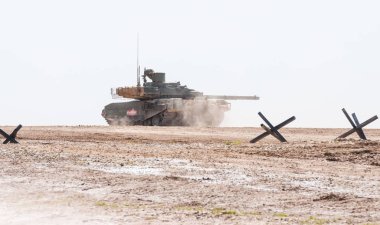 Alabino askeri eğitim alanı, Moskova Oblast, Rusya Federasyonu - 26 Ağustos 2018: Uluslararası Forumu ordu-2018. 