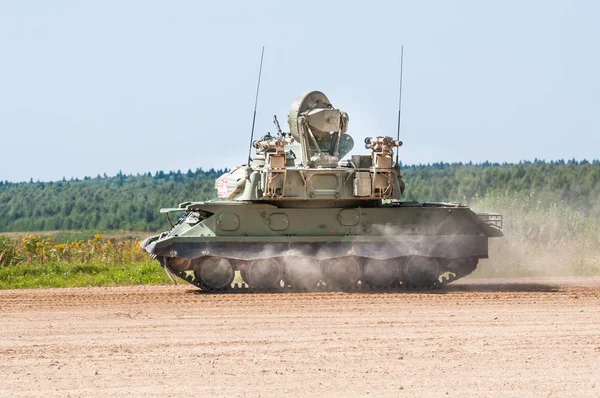 Alabino askeri eğitim alanı, Moskova Oblast, Rusya Federasyonu - 26 Ağustos 2018: Uluslararası Forumu ordu-2018. 