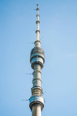 Ostankino televizyon kulesi, Moskova. Parça