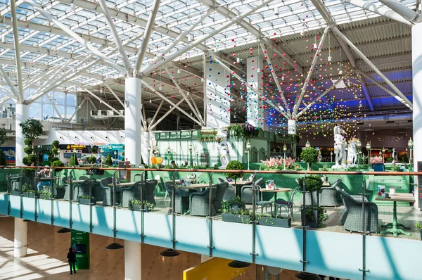 Moscú Rusia Mayo 2017 Interior Del Centro Comercial Aviapark Aviapark — Foto de Stock