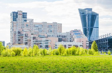 Moskova, Rusya - 18 Mayıs 2017: Park 