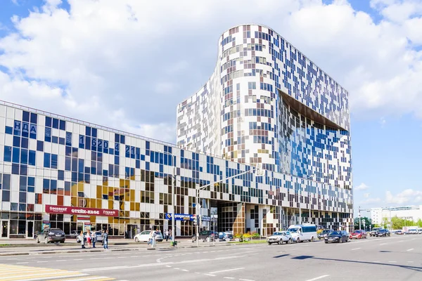 Moskva Rusko Května 2017 Business Centrum Linkor Aviakonstruktora Mikoyana Street — Stock fotografie