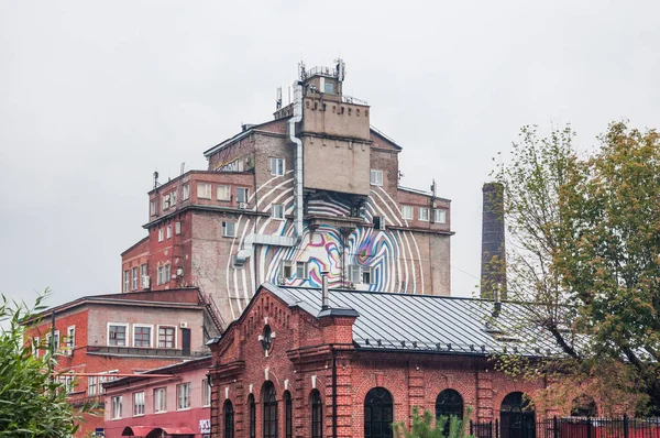 Moscow Rússia Agosto 2020 Arma Business Quarter Former Gas Plant — Fotografia de Stock