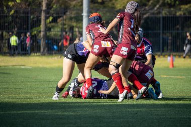 Tokyo, Japonya, 4 Kasım 2023: Bayanlar Rugby Maçı