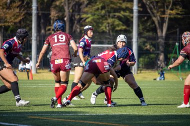 Tokyo, Japonya, 4 Kasım 2023: Bayanlar Rugby Maçı