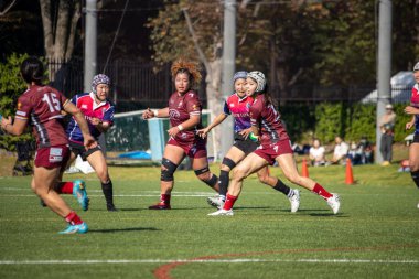 Tokyo, Japonya, 4 Kasım 2023: Bayanlar Rugby Maçı