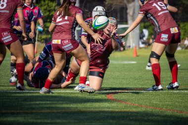 Tokyo, Japonya, 4 Kasım 2023: Women 's Rugby Maçı