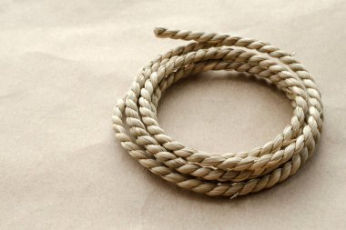 Kağıt arkaplanda iple yakınlaş