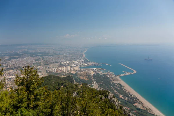 Antalya Şehir Turkey View Gözlem Güverte — Stok fotoğraf