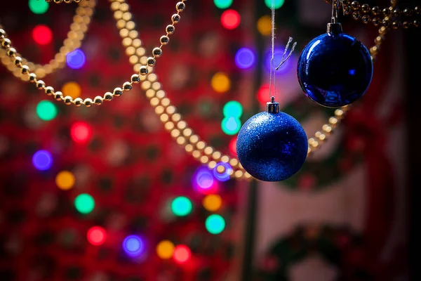 Juguetes Para Nuevo Año Juguete Navidad Juguete Navidad Juguetes Árbol — Foto de Stock