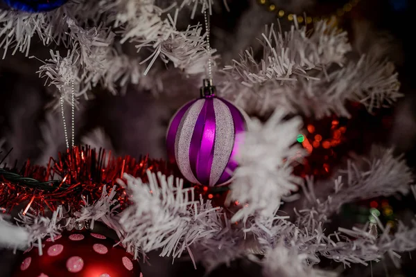Spielzeug Weihnachtsbaum Für Das Neue Jahr Weihnachtsspielzeug Neues Jahr — Stockfoto