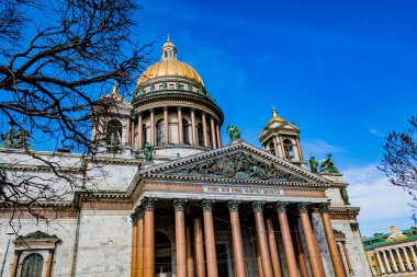 St. Petersburg Rusya'nın mimari unsurları.