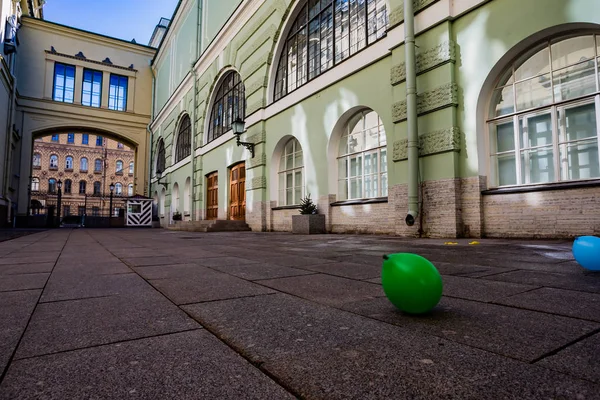 Elementos Arquitetura São Petersburgo Rússia — Fotografia de Stock