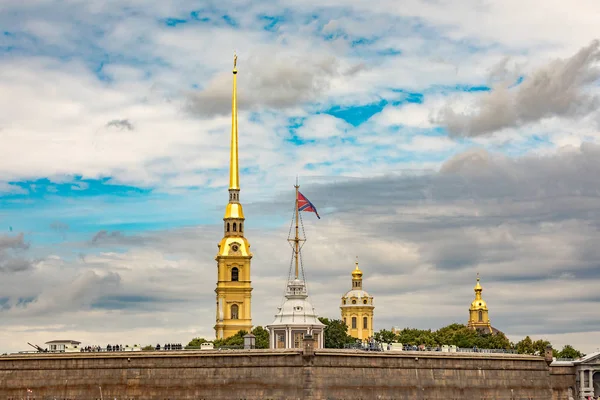 Petersburg Russland Juli 2019 Baltische Jachtwoche Der Nähe Der Festung — Stockfoto