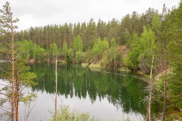 Herrliche Landschaft Die Natur Kareliens — Stockfoto