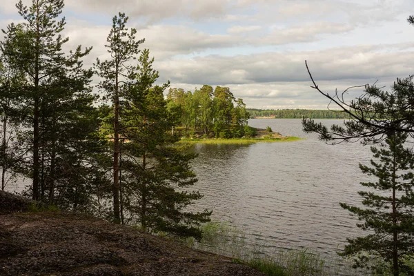 Nádherná Krajina Povaha Karelie — Stock fotografie