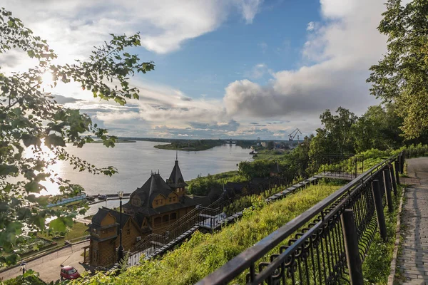 Gorodets Nizhny Novgorod Bölgesi Volga Nehri Setinin Ustalar Şehri — Stok fotoğraf