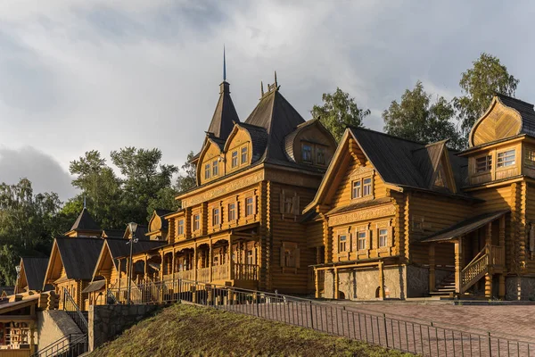 Gorodets, Nizhny Novgorod bölgesi. Volga Nehri setinin ustalar şehri..