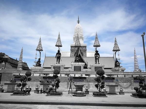 Vackra Thailand Tempel Pagoder Och Buddha Stadgan Gamla Historiska Thailand — Stockfoto