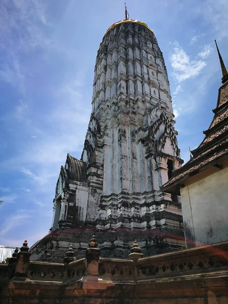 Una Bella Thailandia Templi Pagode Statuto Buddha Nel Vecchio Storico — Foto Stock