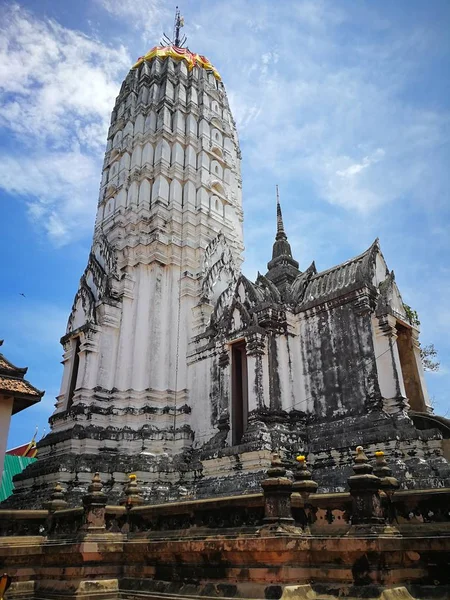 Красиві Таїланд Храмів Пагодами Будди Статут Старому Історичних Таїланді Країна — стокове фото