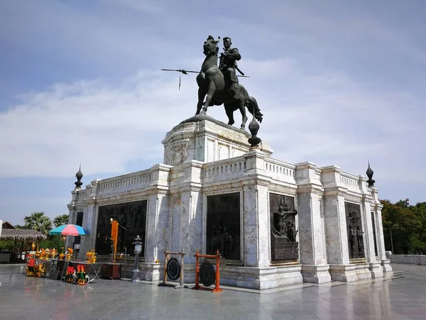 Пам Ятник Короля Наресуан Ayutthaya Забезпечити Старі Історичні Таїланд Країн — стокове фото