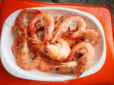 deniz ürünleri Barbekü Beach Tayland