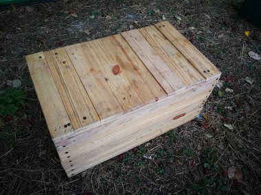 ahşap kutu paket kamp aksesuarları