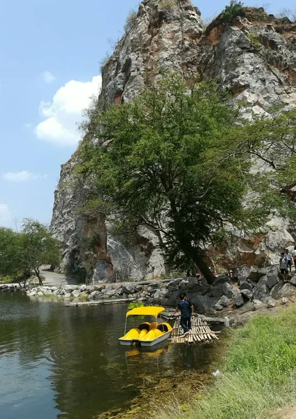 Vyhlídka Krajina Život Styl Thajsku Top Turistické Historických Atrakcí Parku — Stock fotografie