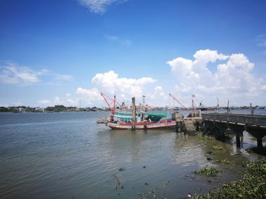  Tayland yerel Topluluk Way insanlar Bir nehir yakınında Yaşam 
