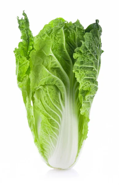 Fresh chinese cabbage on a white background — Stock Photo, Image