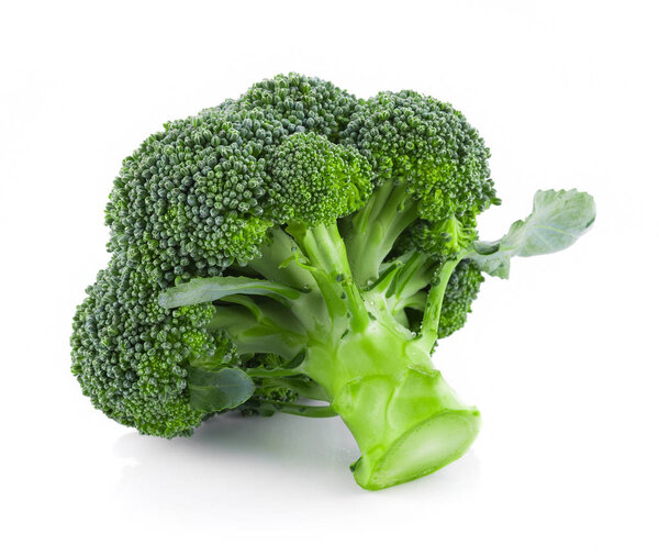 Broccoli isolated on white background