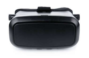 Vr Box / Sanal Gerçeklik gözlükleri beyaz arka plan üzerinde izole