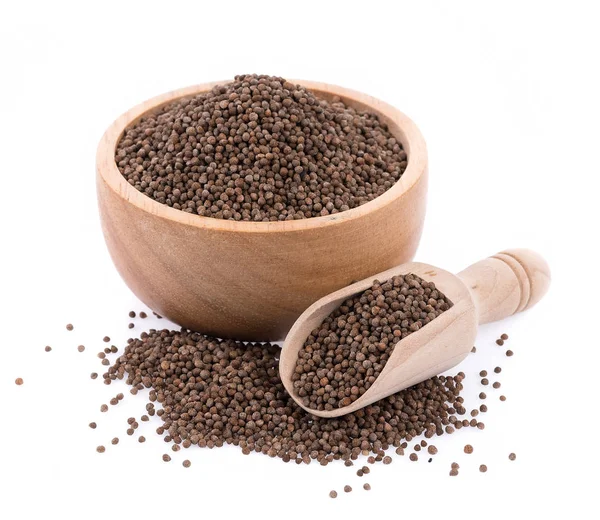 beyaz zemin üzerine Perilla herb tohum