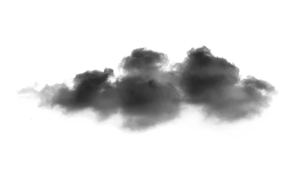 Хмари на білому тлі. Піктограма хмар — стокове фото