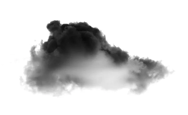 Хмари на білому тлі. Піктограма хмар — стокове фото