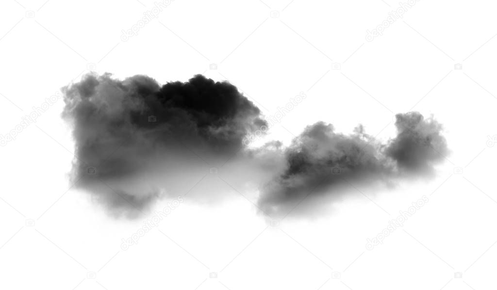 Clouds on white background. sky background