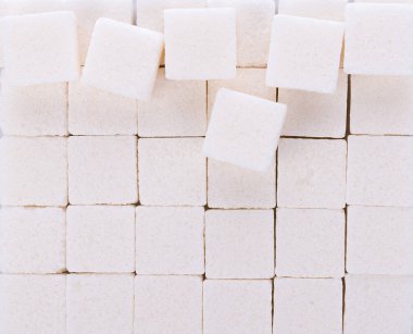 Tatlı şeker küpü arka plan