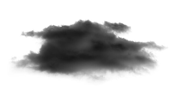 Clouds on white background. Clouds icon