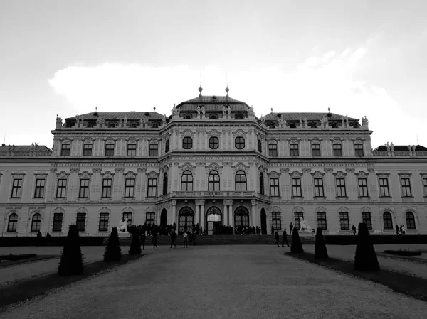 Viena Áustria Dezembro 2017 Palácio Belvedere Superior Viena — Fotografia de Stock