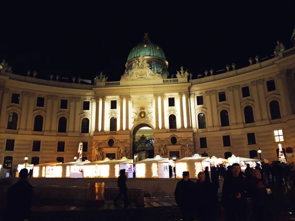 Viena Austria Diciembre 2017 Ala San Miguel Del Palacio Imperial — Foto de Stock